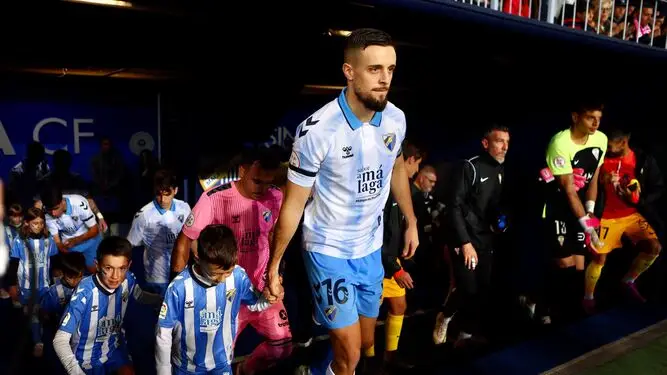 Genaro en el Málaga VS Algeciras