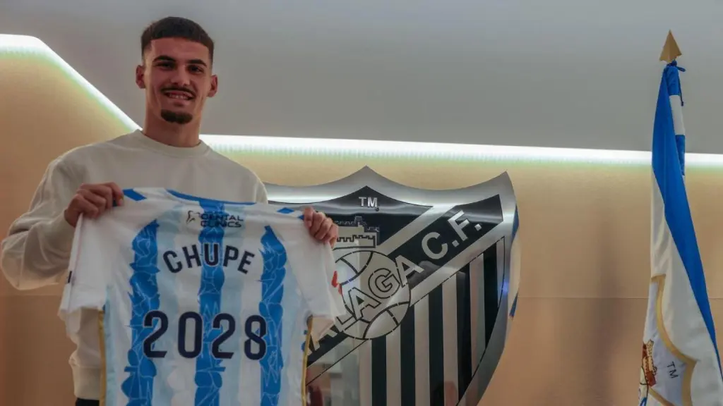 Chupete y el Málaga CF