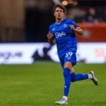 El Málaga detrás de Adam Anzou